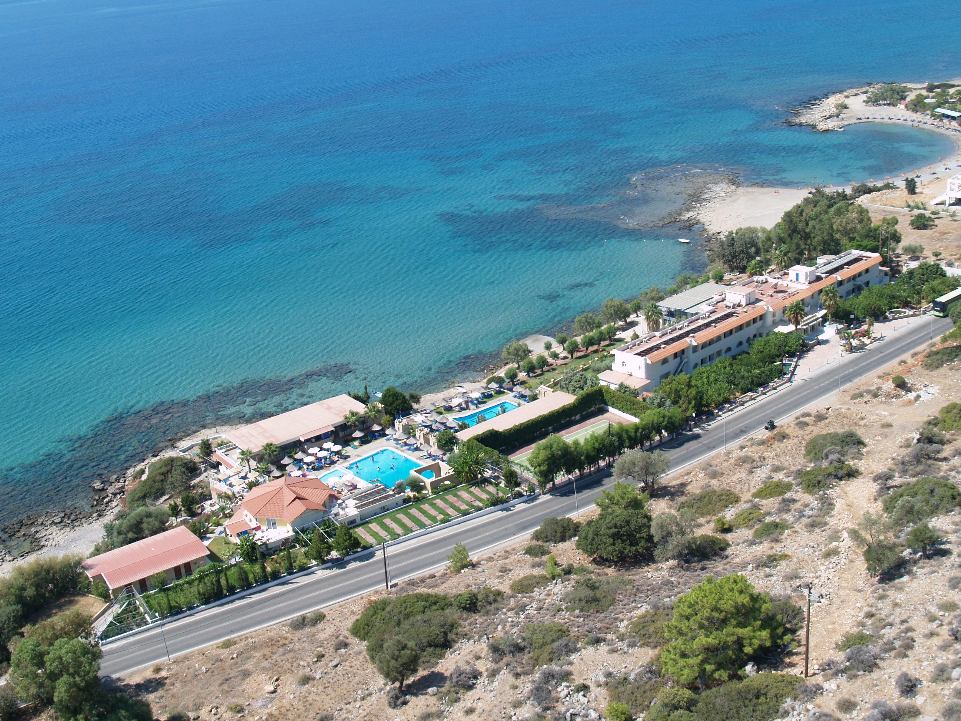 Ilyssion Hotel Lardos Bagian luar foto