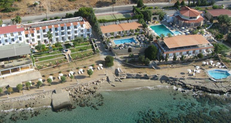 Ilyssion Hotel Lardos Bagian luar foto
